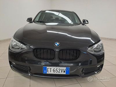 Usata BMW 116 2014 Nero Utilitaria