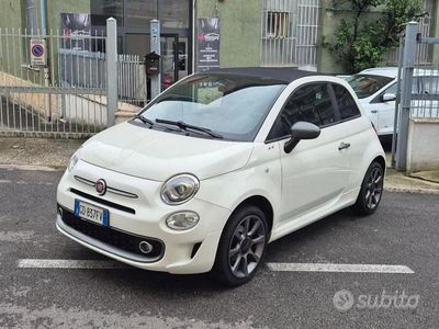 Usata Fiat 500C S 69 CV (50 kW) 2017 Cabrio