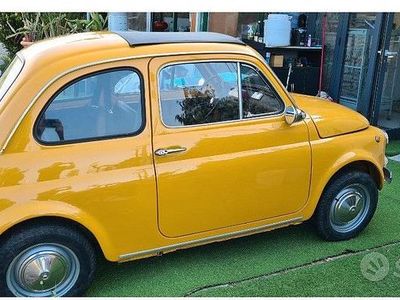 Usata Fiat 500 1970 Giallo Utilitaria