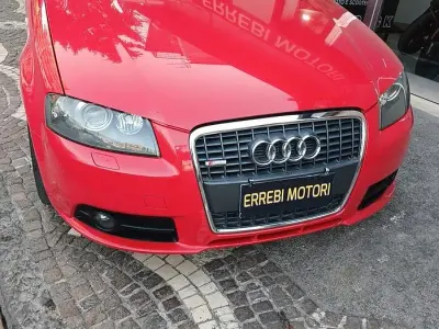 Usata Audi A3 S-Line 140 CV (102 kW) 2007 Rosso Utilitaria