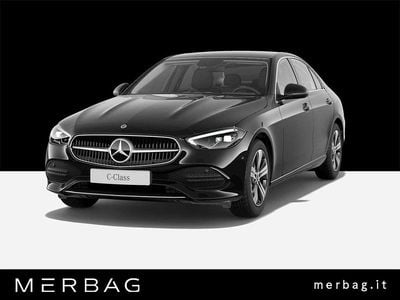 Nuova Mercedes C200 Advanced 163 CV (119 kW) 2026 Nero Berlina