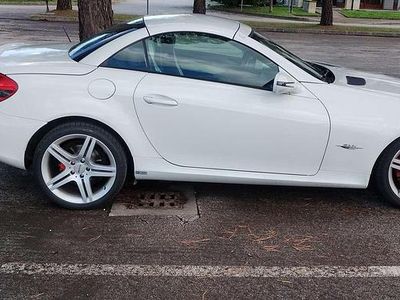 Usata Mercedes SLK200 2LOOK Edition 184 CV (135 kW) 2011 Bianco Cabrio