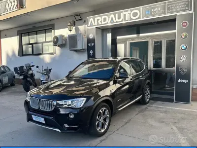 Begagnad BMW X3 xLine 150 HK (110 kW) 2017 Svart SUV