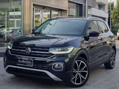 Usata VW T-Cross Advance 110 CV (80 kW) 2024 Nero SUV