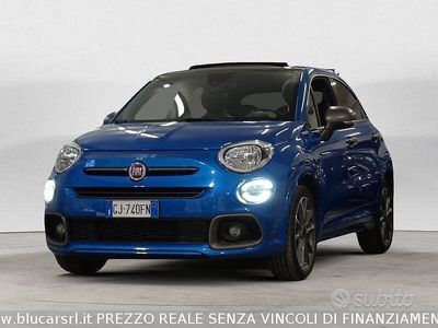 Usata Fiat 500X Club 130 CV (95 kW) 2022 Blu SUV