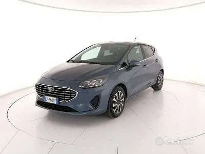 Usata Ford Fiesta Titanium 75 CV (55 kW) 2023 Blu Utilitaria