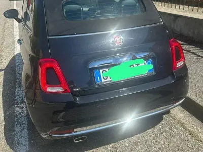 Occasion Fiat 500 105 PK (77 kW) 2019 Zwart Cabriolet
