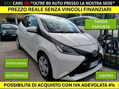 Usata Toyota Aygo 69 CV (50 kW) 2016 Bianco Utilitaria