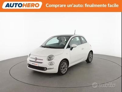 Käytetty Fiat 500 Lounge 70 HP (51 kW) 2016 Valkoinen Viistoperä