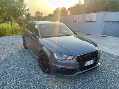 Usata Audi A3 S-Line 110 CV (80 kW) 2014 Grigio Berlina