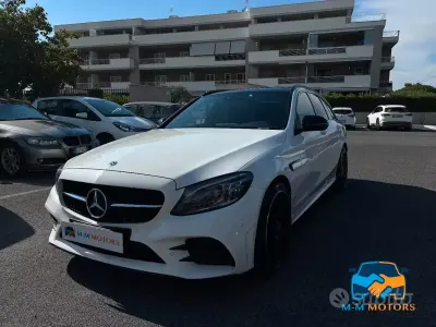 Usata Mercedes C200 160 CV (117 kW) 2020 Bianco Station wagon