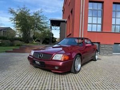 Usata Mercedes SL500 320 CV (235 kW) 1993 Rosso Cabrio