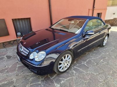 Usata Mercedes CLK200 193 CV (141 kW) 2007 Blu Cabrio