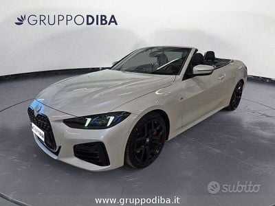 Usata BMW 420 M Sport 190 CV (139 kW) 2024 Bianco Cabrio