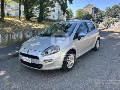 Usata Fiat Punto Lounge 77 CV (56 kW) 2014 Grigio Utilitaria