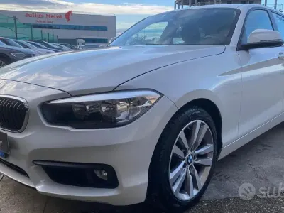 Usata BMW 116 Sport Line 116 CV (85 kW) 2017 Bianco Utilitaria