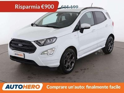 Bianco Usata 2021 Ford Ecosport ST-Line SUV | 14.299 € (Buon prezzo)