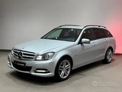Usata Mercedes C220 Avantgarde 170 CV (125 kW) 2012 Grigio Station wagon