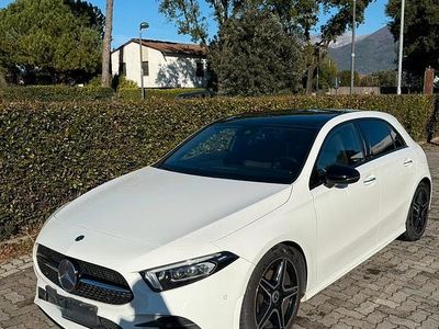 Usata Mercedes A180 Premium 116 CV (85 kW) 2019 Bianco Berlina