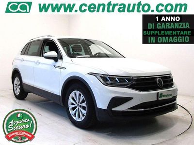 Usata VW Tiguan Life 150 CV (110 kW) 2021 Bianco SUV