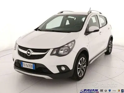 Usata Opel Karl Rocks 73 CV (53 kW) 2019 Bianco Utilitaria