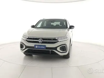 Usata VW T-Roc R 150 CV (110 kW) 2022 Giallo SUV