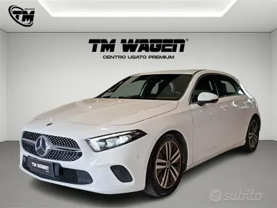 Usata Mercedes A180 116 CV (85 kW) 2018 Bianco Berlina