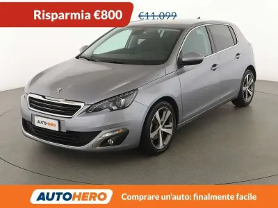 Usata Peugeot 308 Allure 120 CV (88 kW) 2017 Argento Berlina