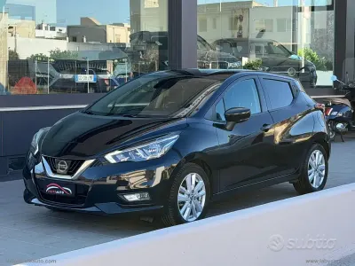 Usata Nissan Micra Tekna 90 CV (66 kW) 2019 Nero Utilitaria