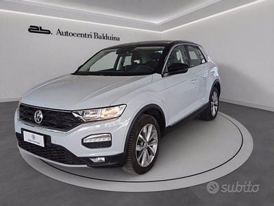 Begagnad VW T-Roc Style 150 HK (110 kW) 2018 Vit SUV