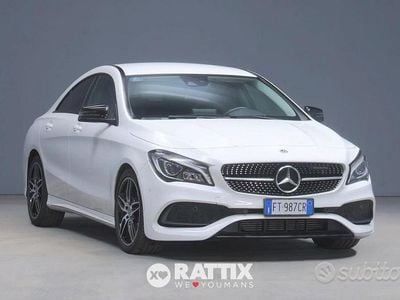 Usata Mercedes CLA200 136 CV (100 kW) 2018 Bianco Berlina