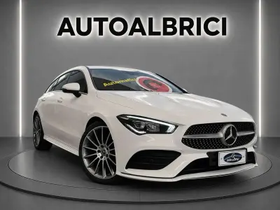 Usata Mercedes CLA180 Shooting Brake Premium 136 CV (100 kW) 2020 Pastello  bianco Station wagon