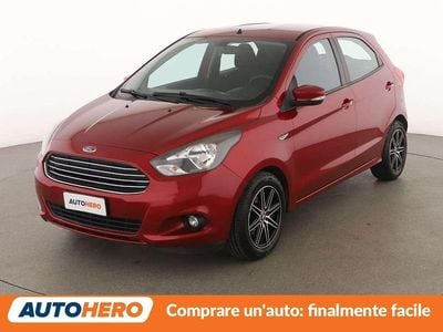 Usata Ford Ka Basis 71 CV (52 kW) 2016 Rosso Berlina
