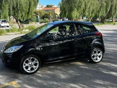 Usata Ford Ka 75 CV (55 kW) 2010 Nero Utilitaria