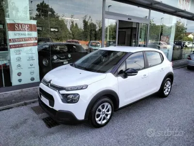 Usata Citroën C3 Feel 83 CV (61 kW) 2021 Bianco Utilitaria