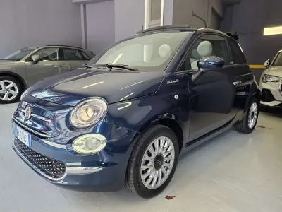 Usata Fiat 500C Dolcevita 69 CV (50 kW) 2022 Bleu Cabrio
