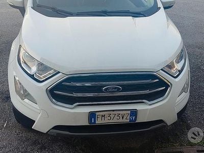 Usata Ford Ecosport Sport 125 CV (91 kW) 2018 Bianco SUV