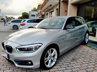Usata BMW 120 Sport Line 190 CV (139 kW) 2018 Grigio Utilitaria
