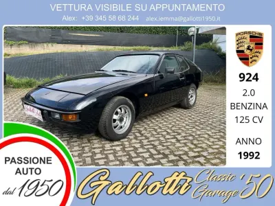 Usata Porsche 924 125 CV (91 kW) 1988 Nera Coupé