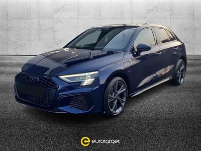 Usata Audi A3 e-tron S-Line 204 CV (150 kW) 2022 Blu metallizzato Utilitaria