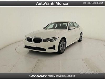 Usata BMW 318 Advantage 150 CV (110 kW) 2022 Bianco Berlina