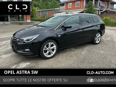 Usata Opel Astra Dynamic 136 CV (100 kW) 2019 Nero Station wagon