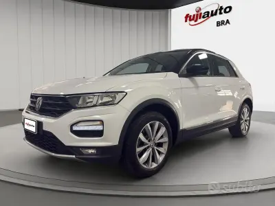 Käytetty VW T-Roc Style 150 HP (110 kW) 2018 Valkoinen Katumaasturi