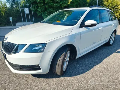 Usata Skoda Octavia 131 CV (96 kW) 2019 Bianco Station wagon