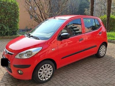 Usata Hyundai i10 Style 65 CV (47 kW) 2010 Rosso Utilitaria