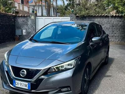 Usata Nissan Leaf 89 kW (122 CV) 2021 Grigio Utilitaria