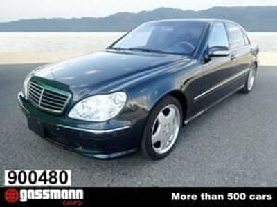 Usata Mercedes S55 AMG AMG 360 CV (264 kW) 2001 Nero Berlina