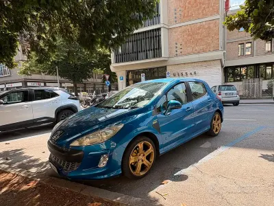 Usata Peugeot 308 120 CV (88 kW) 2007 Bluazzurro Utilitaria