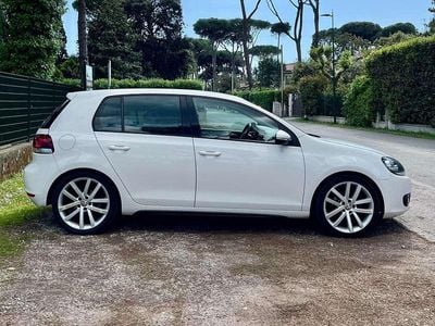 Usata VW Golf VI Highline 140 CV (102 kW) 2009 Bianco Utilitaria