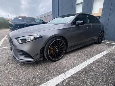 Käytetty Mercedes A200 AMG Line Premium 163 HP (119 kW) 2019 Harmaa Sedan